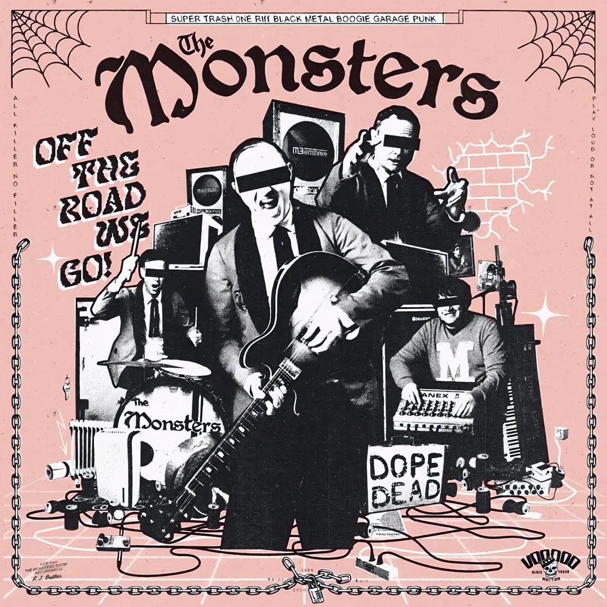The Monsters - Off The Road We Go (CD)