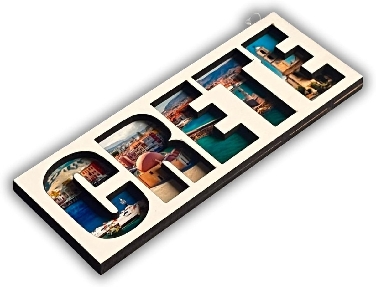 koelkastmagneet souvenir opschrift cadeau, Crete Iman de nevera, Calamita da frigorifero -Fridge Magnet-koelkastmagneet -aimant de refrigerateur 191201