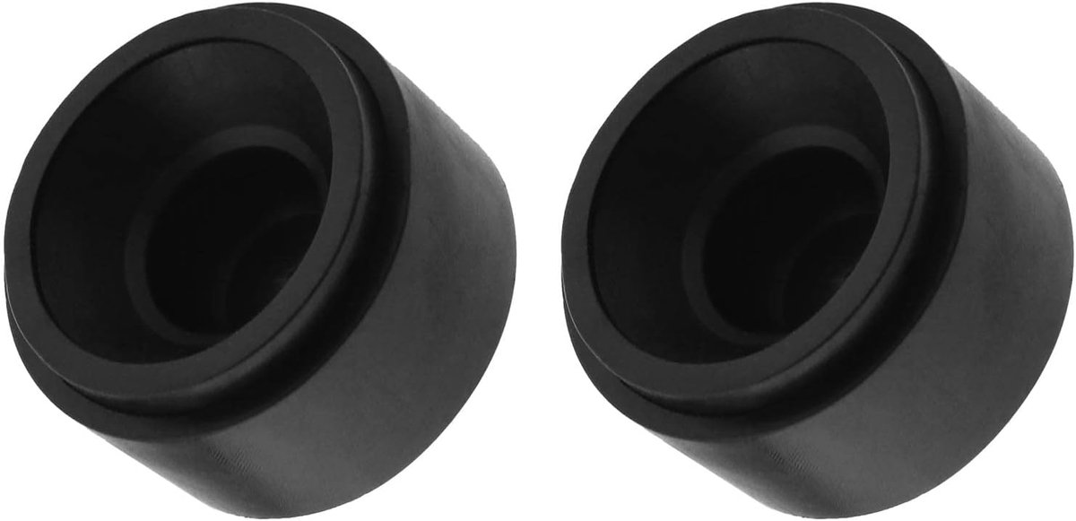 2 stks Motor Cover Trim Rubber Mount Grommet Bush 18mm Hoogte 7799108 11147799108 13717588501 Compatibel met B-M-W Mini 1 2 3 4 5 6 7 Serie X1 X3 X4 X5 X6 Motor
