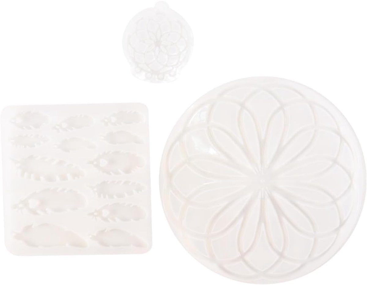 siliconen mallen voor dromenvanger windgong hars knutselen bohemian basis hanger veer ornament maken