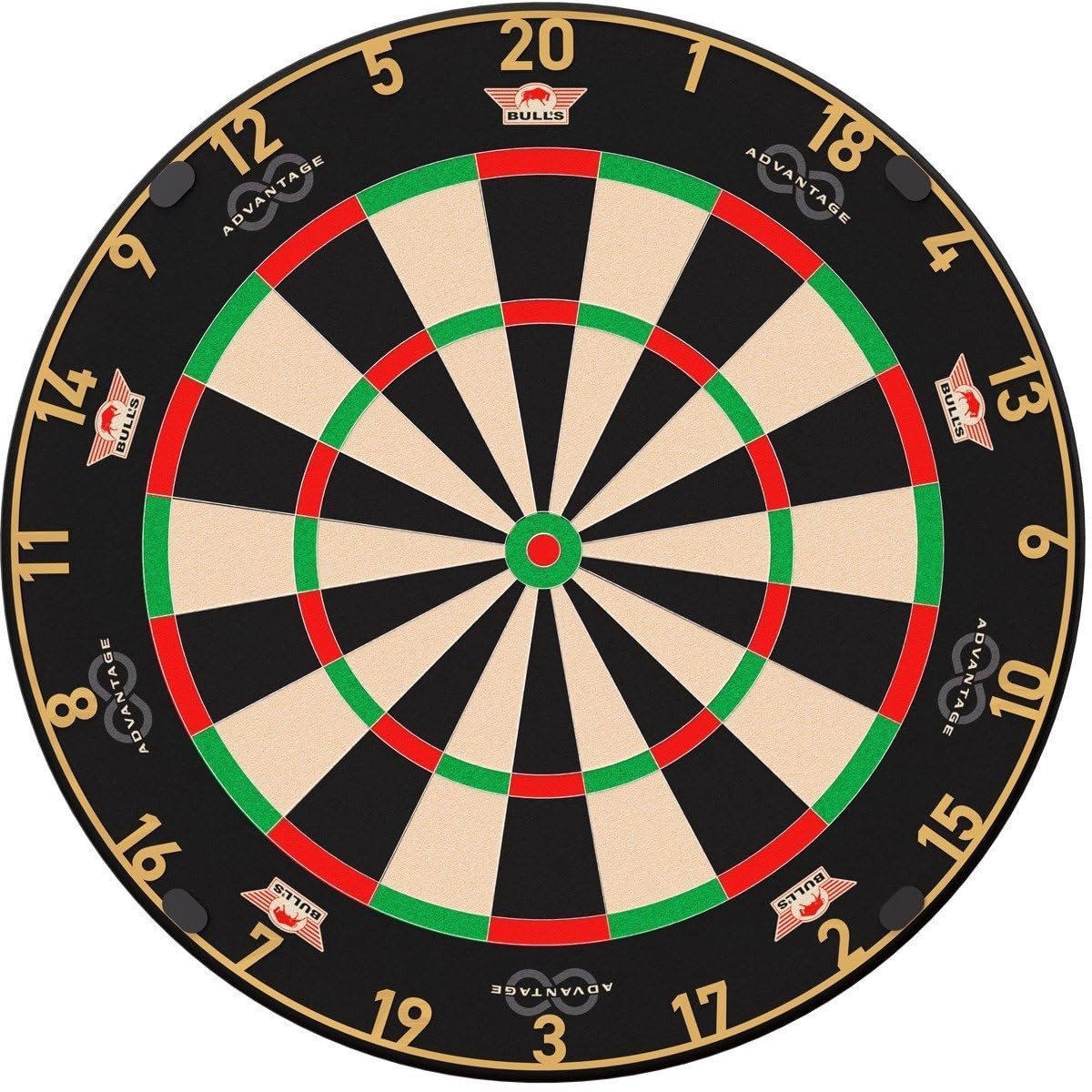 Solidchoice- Dartbord professioneel - 360° draaibaar design - toernooikwaliteit - sisal - ultradunne draad - duurzame technologie - Darts
