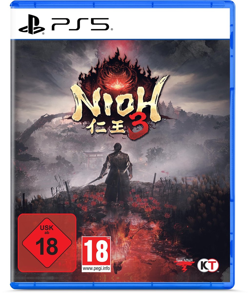 Dailygoods- Nioh 3 - PS5 - Open Wereld - Samurai/Ninja Avontuur - Historische Figuren - Spannende Slachten - Intense Verkenningen - Videogame