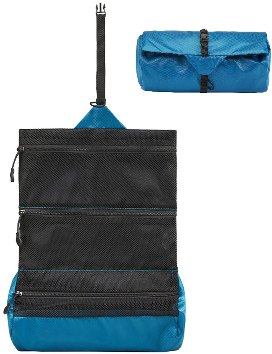 Dailygoods - Toilettas Dames en Heren Opvouwbaar met Ophanghaak - Ideaal voor Reizen