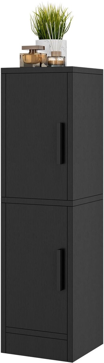 Dailygoods- Badkamerkast Vloerorganizer - Opbergkast - Hoekplank - Mini-boekenkast - Toiletpapier/Boeken - Veiligheidswaarschuwing