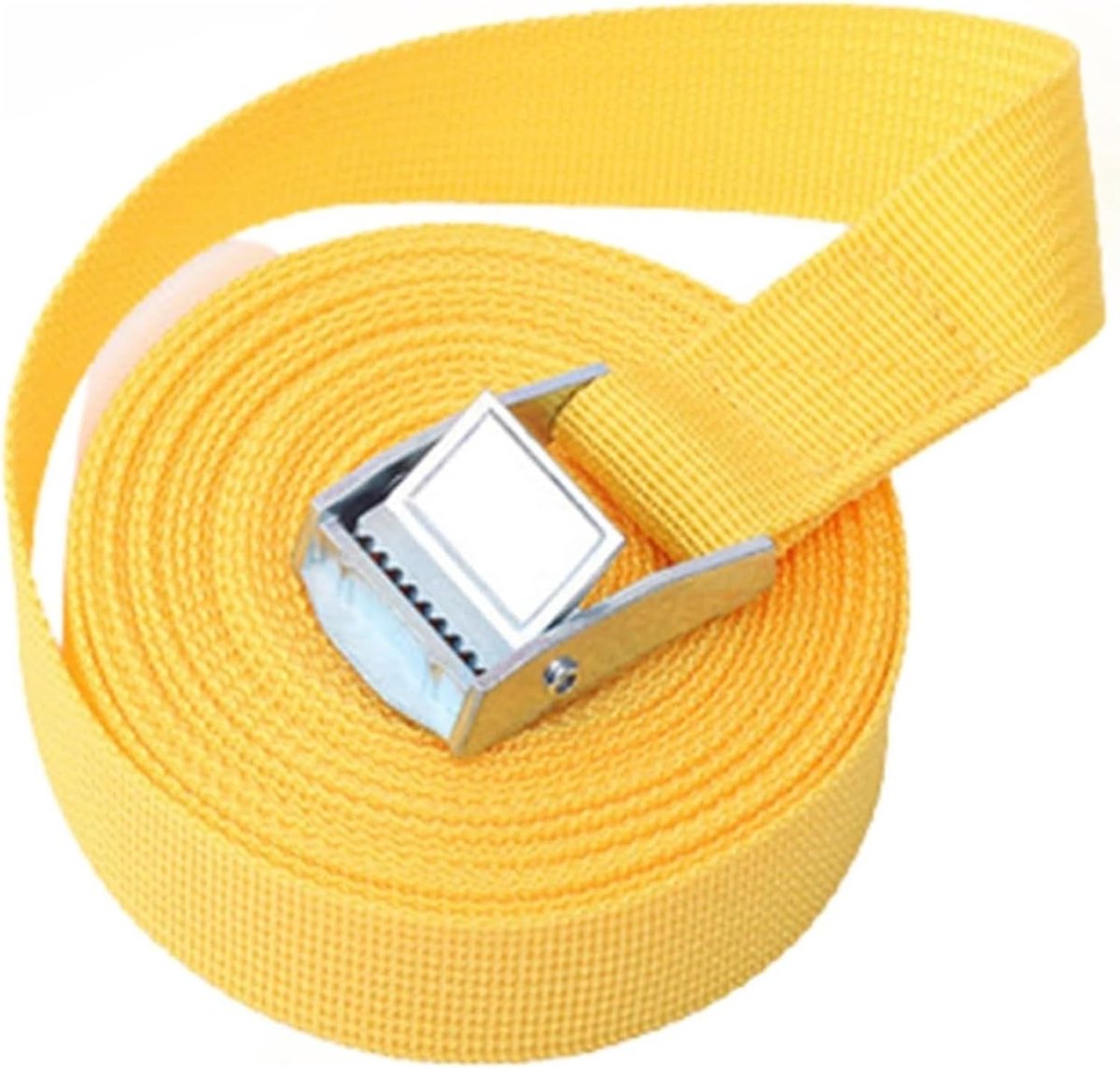 Kabel Organizer - Spanband - Lading Zekeren - Met Ratelmechanisme - 2.5x300cm - Geel