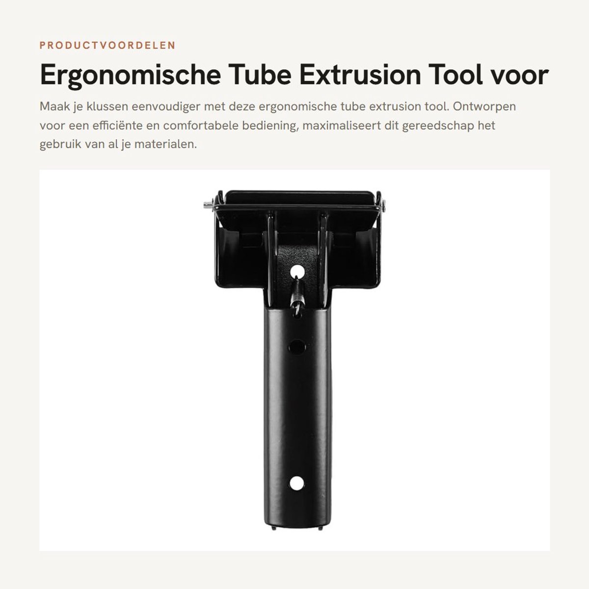 Dailygoods- Siliconendispenser Ergonomische Grip - Compact Ontwerp - Voor Eenvoudige Toepassing - Voor Bouw en Reparaties - Zwart - 14x7,5x6 cm - Tube Knijper