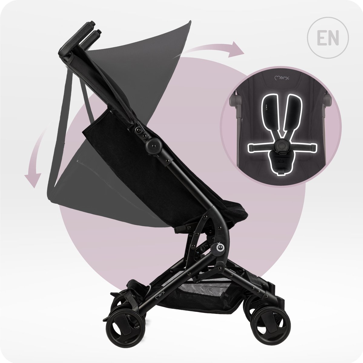 MoMi GRACE Buggy - Inclusief Rugzak thumbnail 4