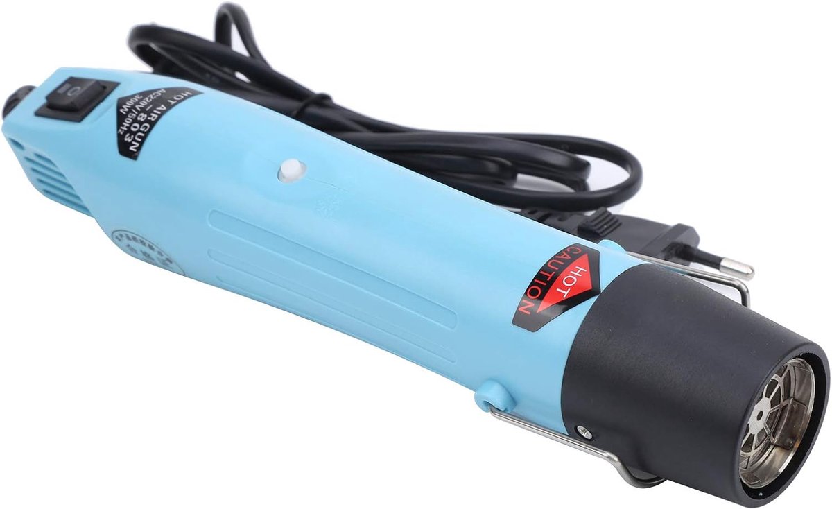 Hete Lucht Föhn - Verwarmingsapparaat - Ambachtelijk Werk - Temperatuur Instelbaar - 300W - Zwart
