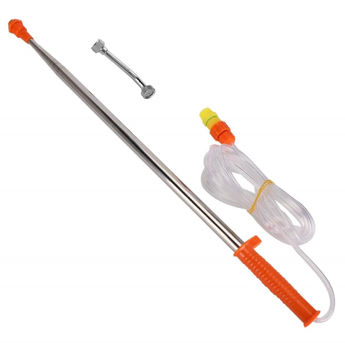Dailygoods- Verlengsproeistang - Telescopische Sproeistaaf - Roestvrij Staal - 56,2 cm - Irrigatie - Mondstuk - Sproeistang