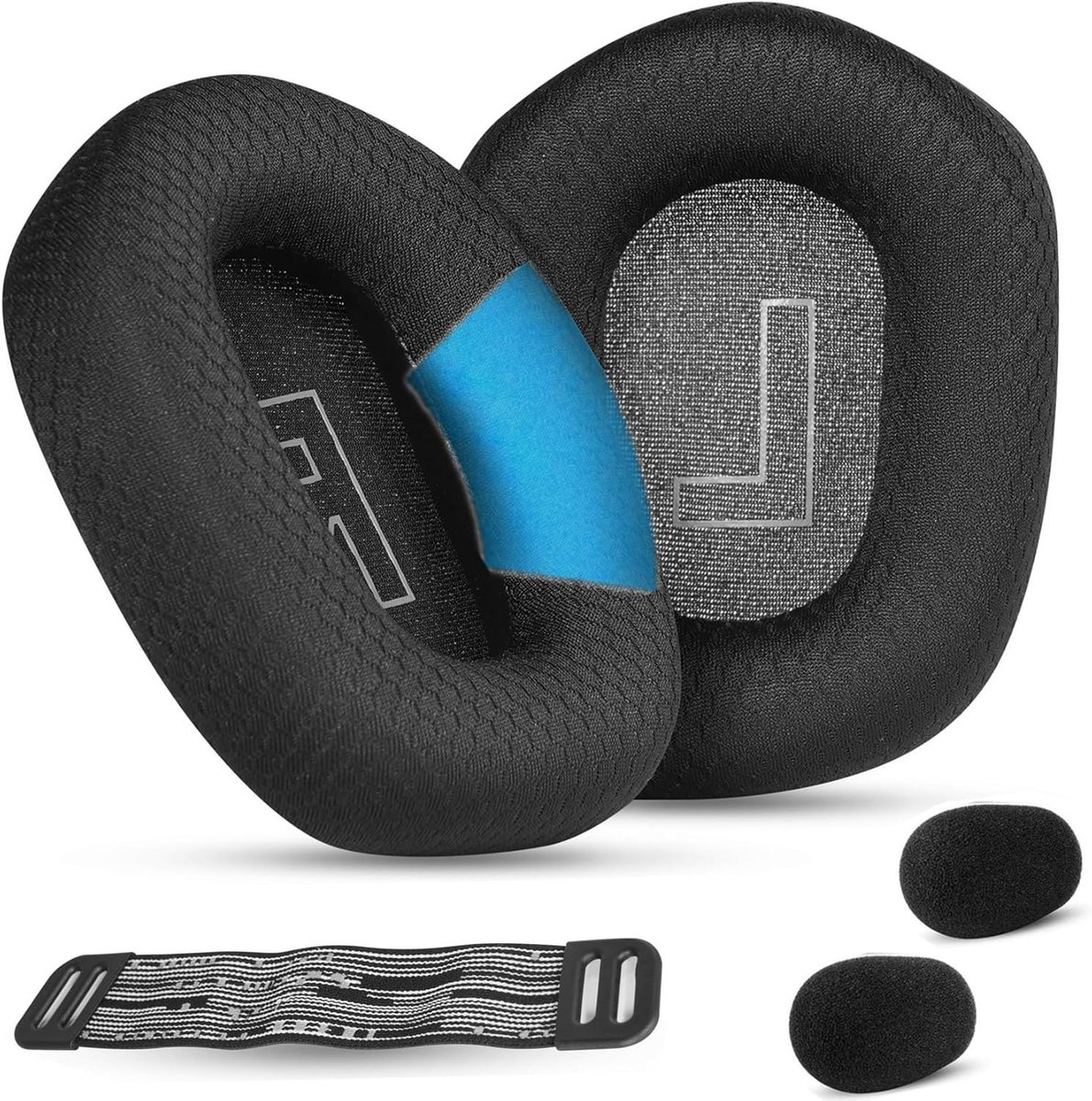 Vervangende Oorkussens voor Draadloze Gaming Headsets - Comfortabele Oorkussens voor G733, G335 en G535, Ideaal voor Langdurig Gebruik en Geluidsisolatie