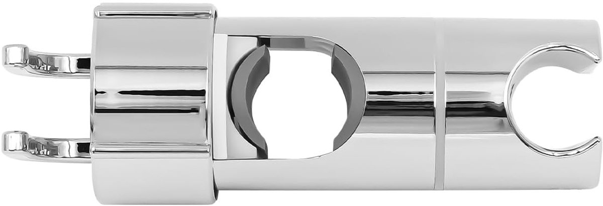 Dailygoods- Handdouchehouder 360° draaibaar - Douchekophouder - Verstelbaar - Corrosiebestendig - Robuust - Geschikt voor douchestangen 16-27 mm - Douchehouder