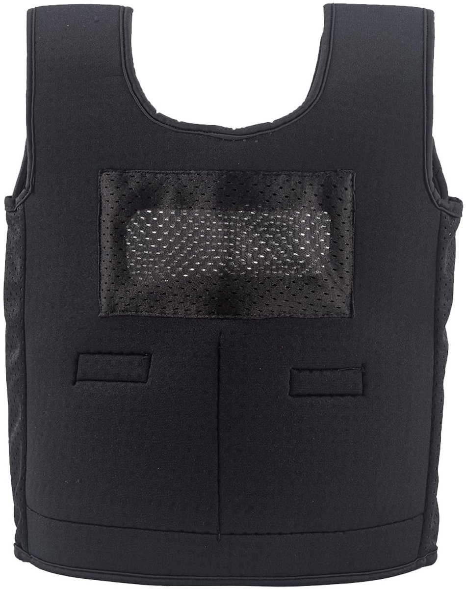 Dailygoods- Compressievest voor Kinderen - Gewogen - 2,65 lbs Afneembare Gewichten - Kalmerend voor Sensorische Verwerkingsstoornissen - Verstelbaar - Helpt bij Concentratie - Gewichtsvest