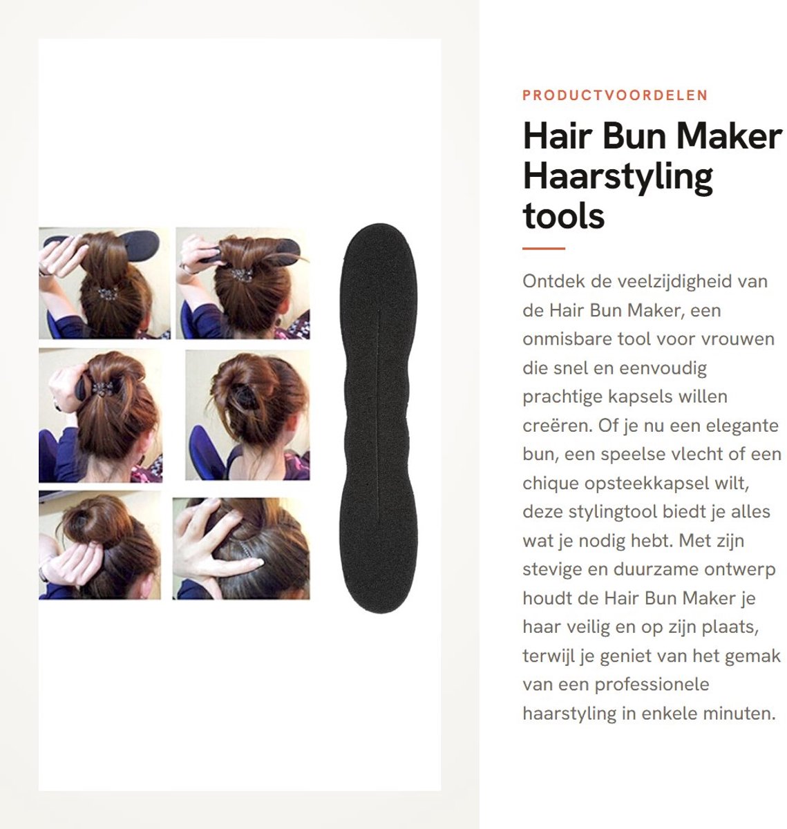 Dailygoods- Haarknot Maker - Haaraccessoire Gereedschap - Styling Tool Kit - Eenvoudige Snelle Spiraal Vlecht Tool - Geschikt voor Meisjes - 100% Gloednieuw - Haaraccessoires