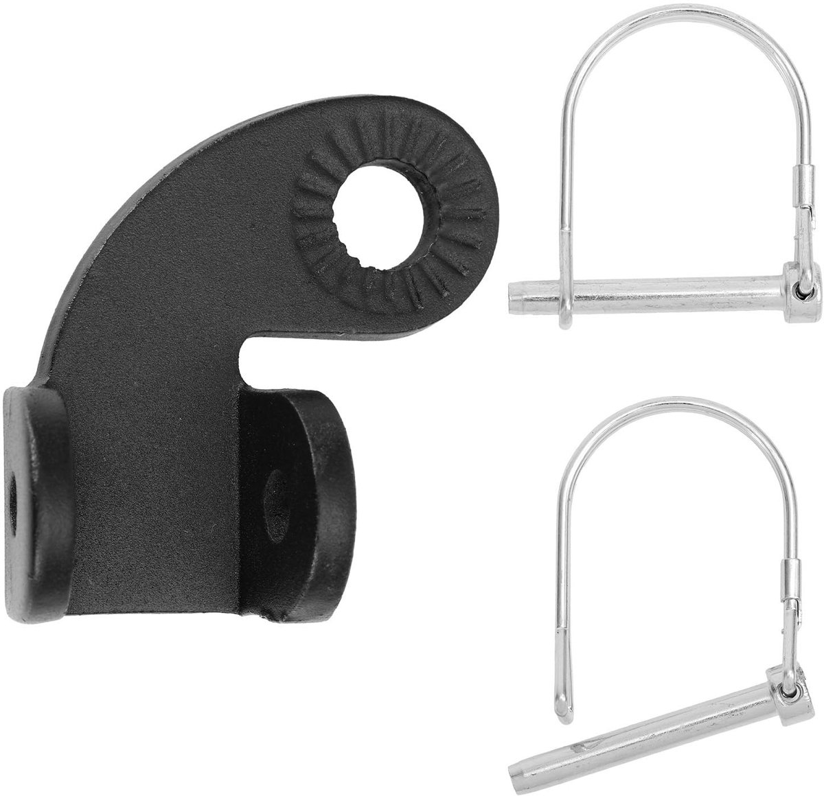 Dailygoods - Adapter Fietskarkoppeling - Stevige Bevestiging - Zilver - Geschikt voor Kinderen en Huisdieren - Fietskar Koppeling voor Burley Bee en O...