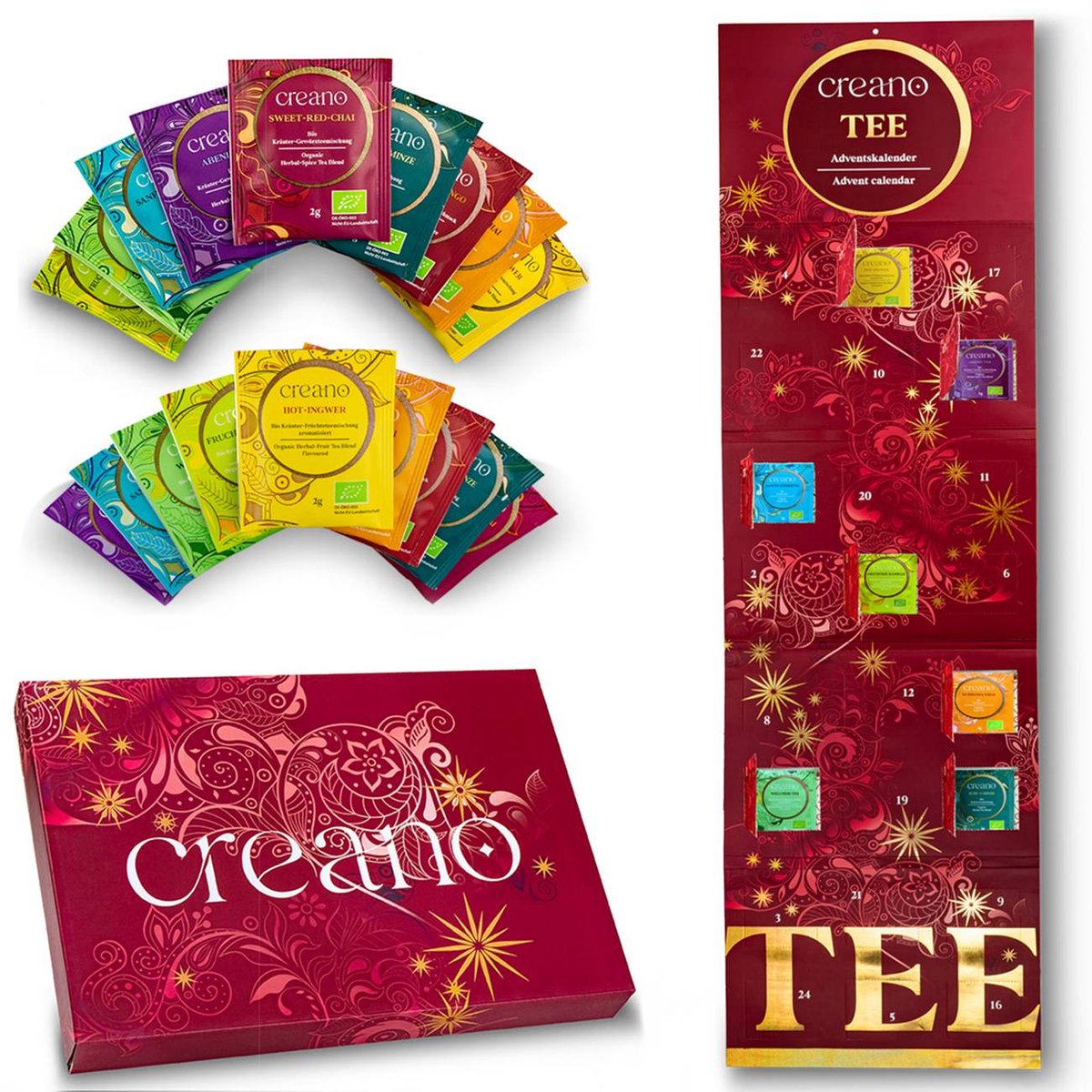 Adventskalender, BIO theezakjes-thee *¹