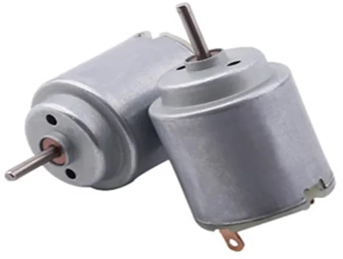 Kleine Elektromotor - Micro Motor - Modelbouw Projecten - Stille Werking - 3 Volt - Metaal