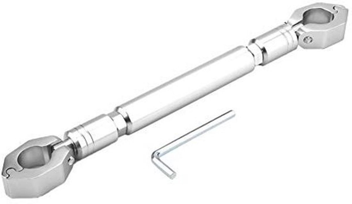 Balance Bar Universeel 22 mm - Aluminium Legering - Motorfiets Stuur Beugel - Corrosiebestendig - Verstelbaar - Modieus Ontwerp - Stuurbeugel