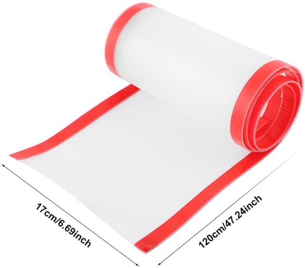 Deurbeschermstrip Veiligheid - Vingerbeschermer Siliconen - Zelfklevend - Geschikt voor Thuis/School - Duurzaam PP-Materiaal - Voorkomt Beknelling