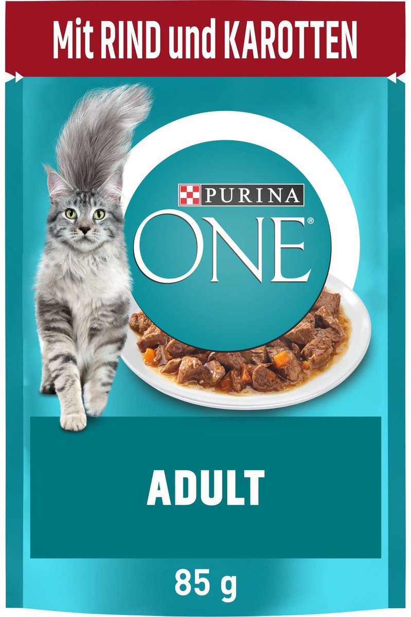 Solidchoice - Nat Kattenvoer met Stukjes Rundvlees in Saus, 26 x 85 g
