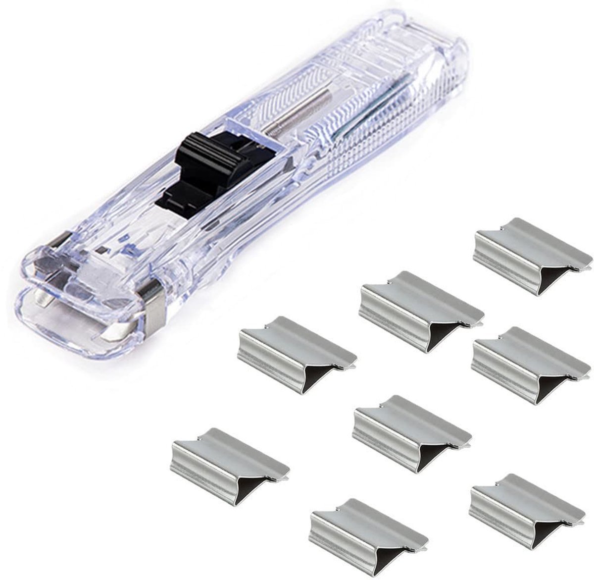 Solidchoice - Handheld Paper Clip Dispenser met 50 Herbruikbare Clips