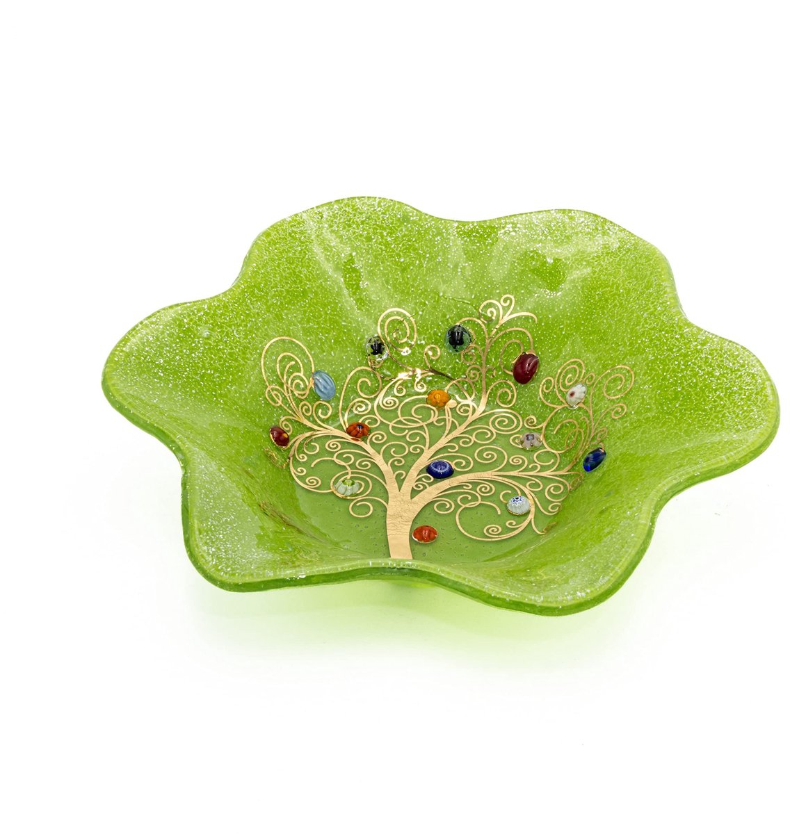 Solidchoice - Handgemaakt Murano Glas Ornament - Levensboom Groot