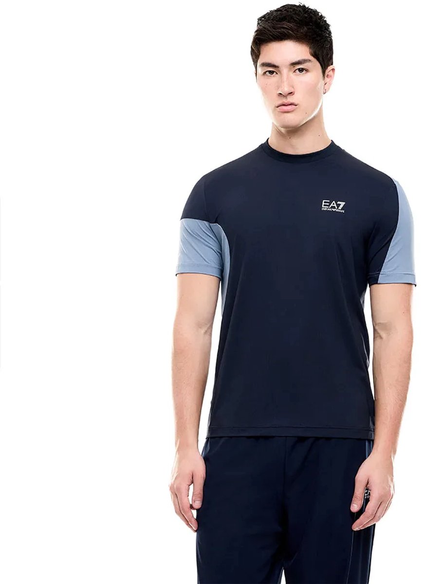 Ea7 Emporio Armani 7m002492_af13689 T-shirt Met Korte Mouwen Blauw L Man