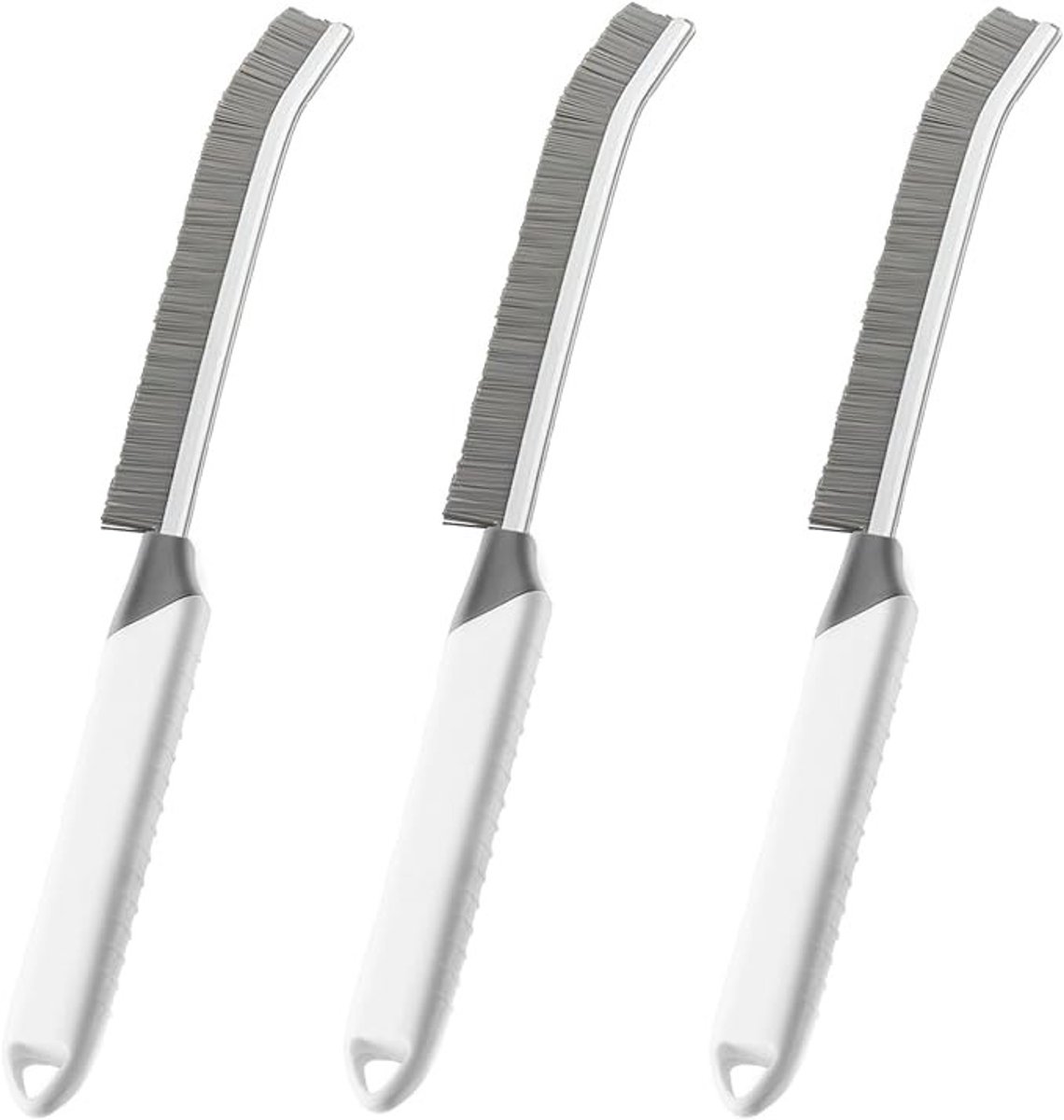 Spleetreinigingsborstel set voor tegels en groeven - 3 stuks