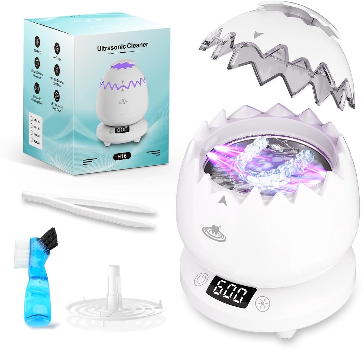 Solidchoice - Ultrasonische Cleaner voor Tandprotheses en Sieraden