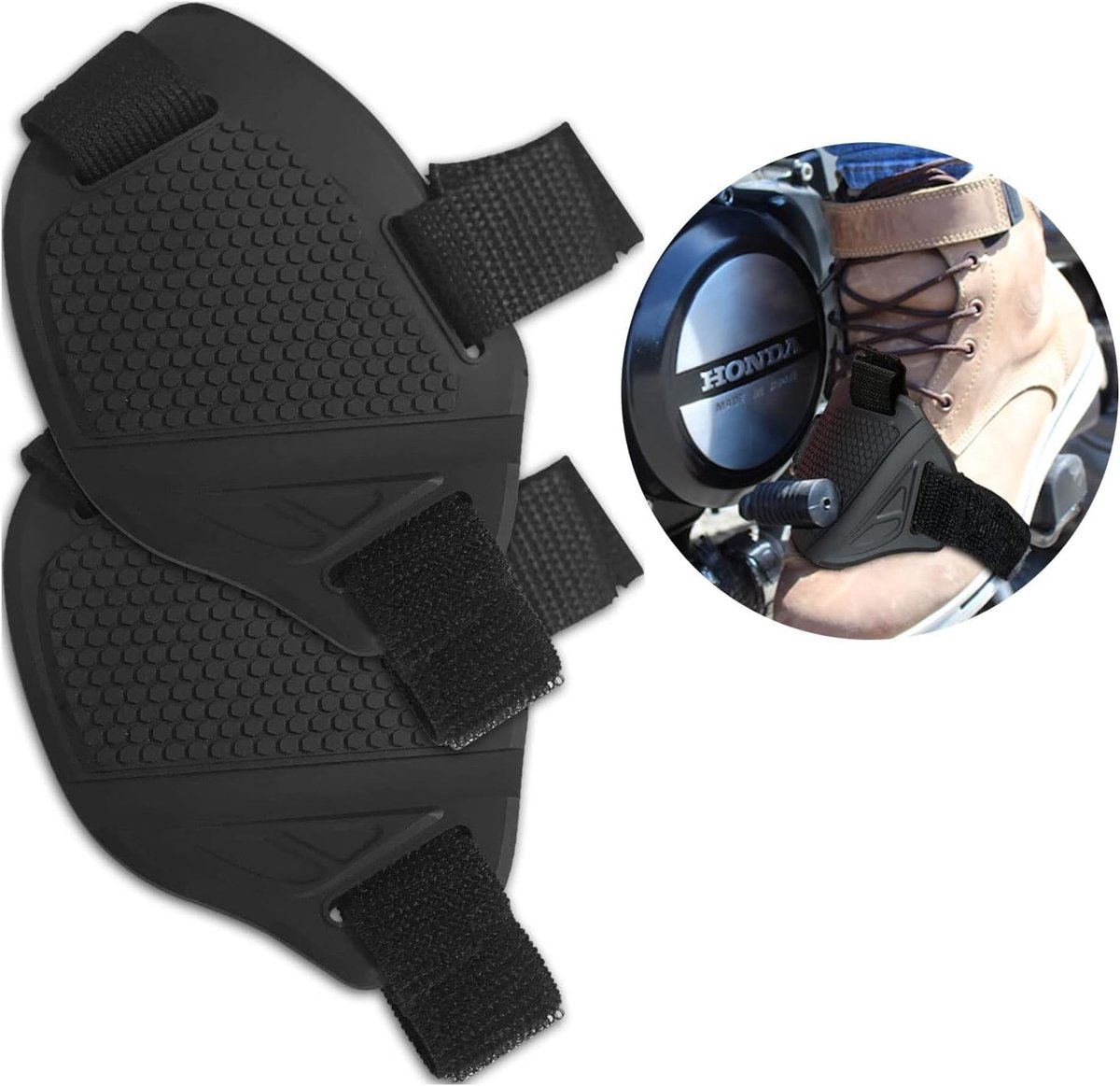 Solidchoice - Motorfiets Versnellingspook Beschermer Rubber voor Schakelcomfort