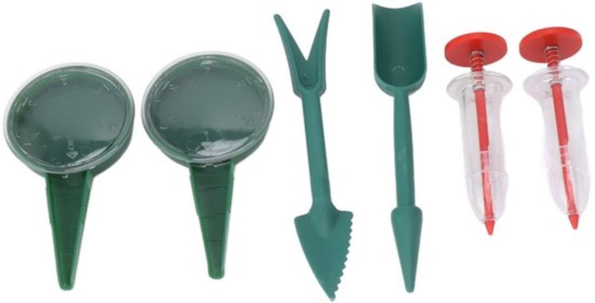 Zaad Dispenser Set - Mini Zaad Planter - 5 Versnellingen - Handheld Zaad Verspreider - Tuin Zaaimachine - Geschikt voor Wortel, Sla, Gras...
