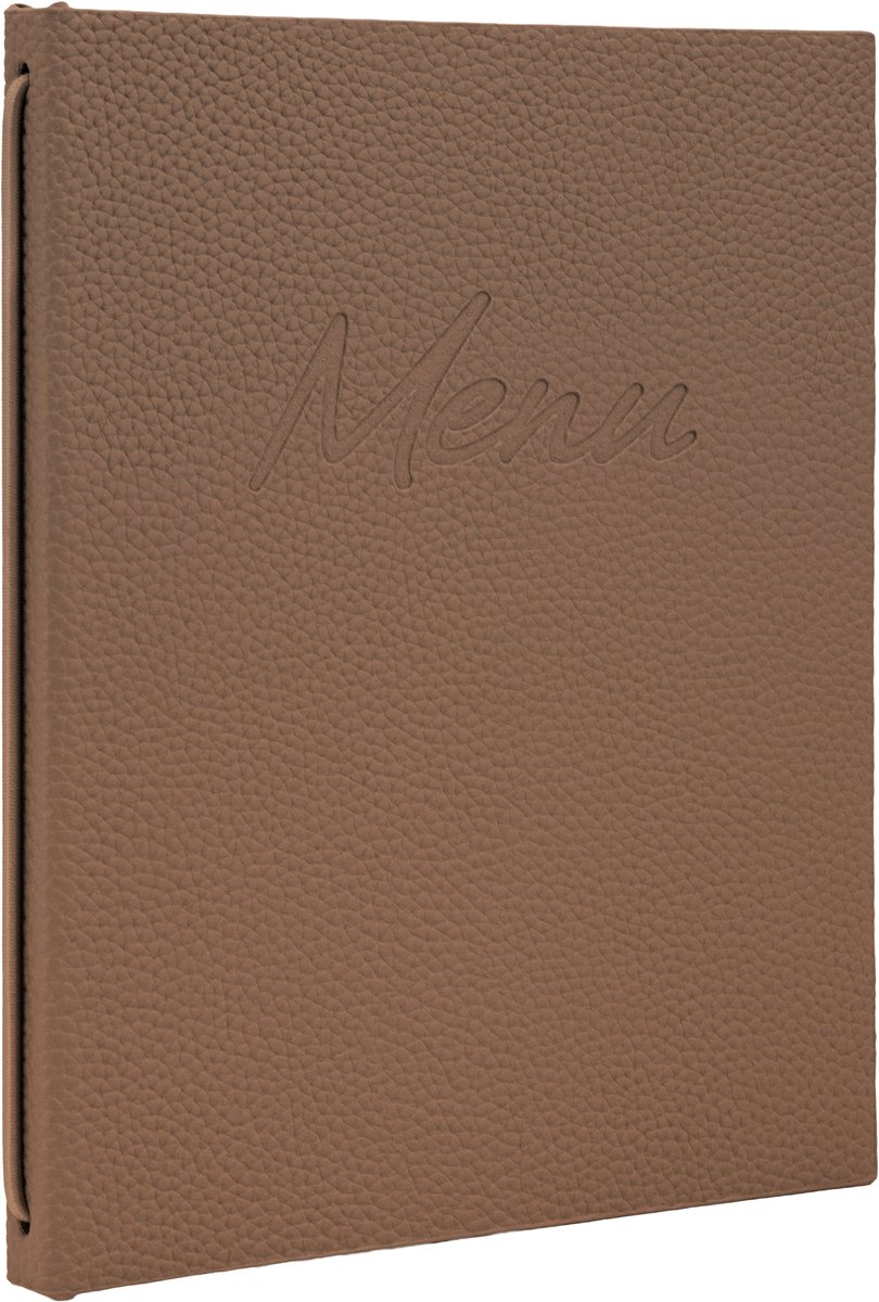 Securit® Signature Menukaart | Menukaart map A5 - bruin