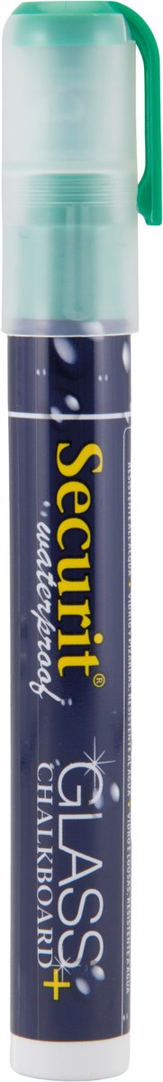 Securit® watervaste krijtstift met schuine punt in groen
