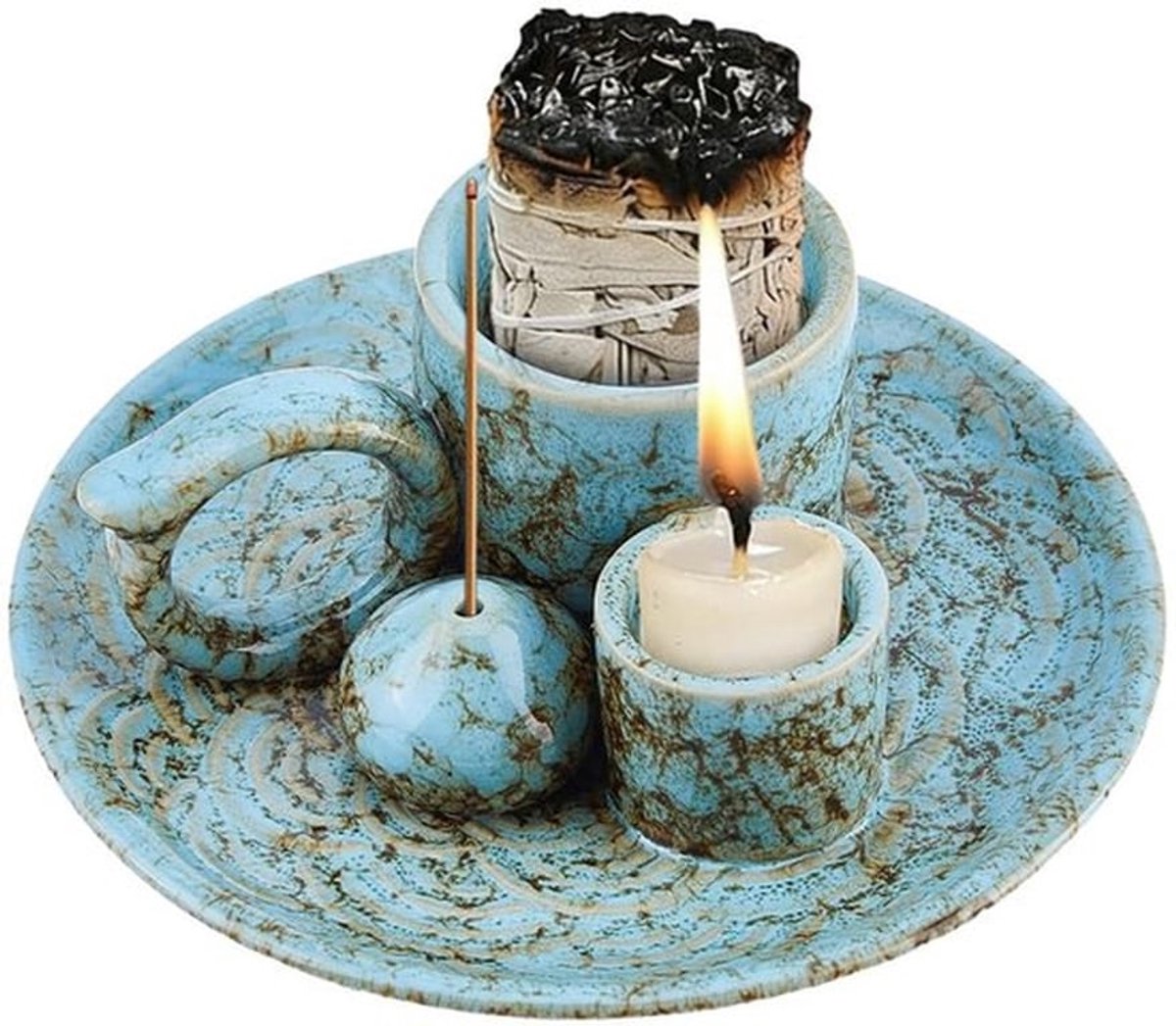 Multifunctionele Wierookhouder voor Meditatie en Decoratie