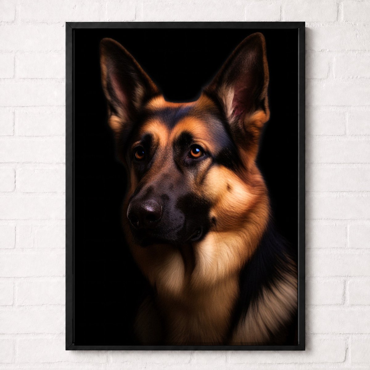 Duitse Herder Poster - Huisdieren Collectie - Dieren Posters - A2+ 43,2 x 61 cm