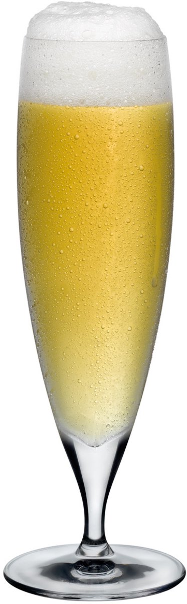 Nude bierglas 385 ml - set van 6 stuks