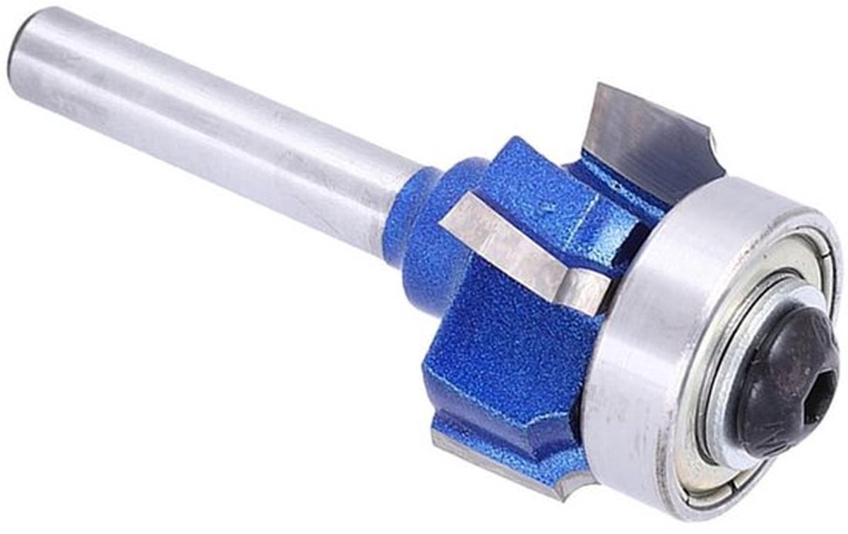 R2 Abrundfräser 4 Messen - 8mm Tungsten Carbide Frees voor Houtbewerking