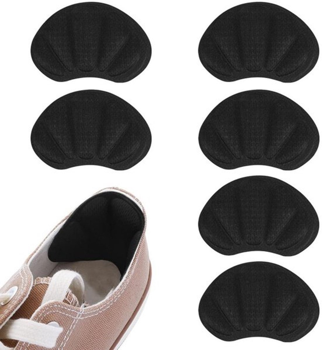 Hielpads 2 Stuks - Knikbescherming - Inlegzolen Heren/Dames - Antislip - Hoogwaardig Materiaal - Ergonomisch Ontwerp