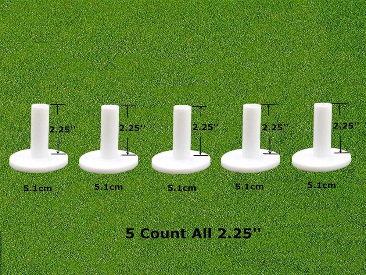 Solidchoice - Golf Rubber Tees voor Driving Range 5-pack