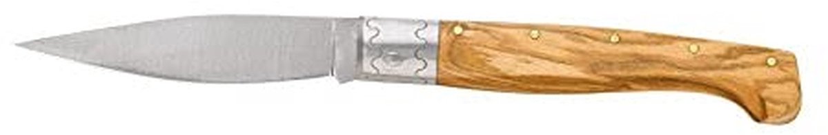 Solidchoice - Pocket Knife met Olijfhouten Handvat 20 cm