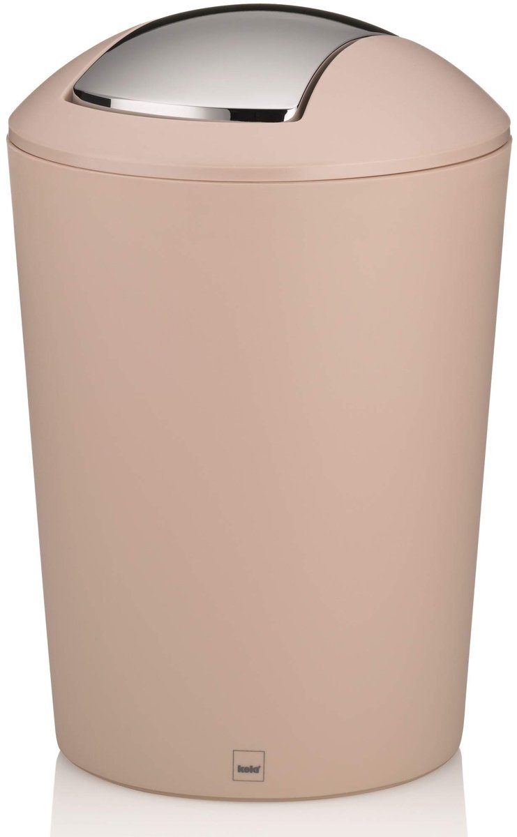Solidchoice - Swing Afvalemmer 5L Plastic Cream