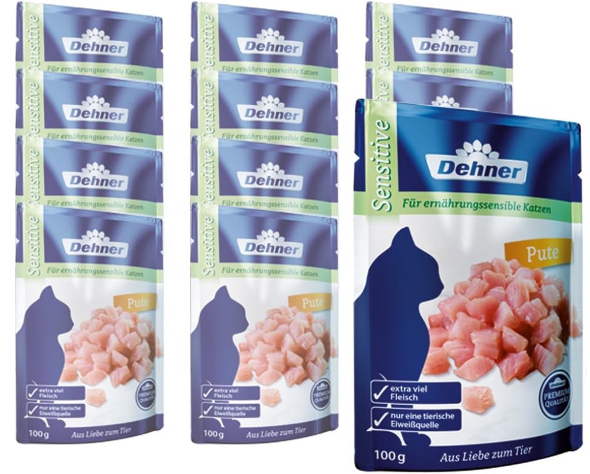 Solidchoice - Premium Natvoer voor Sensitieve Katten met Kalkoen
