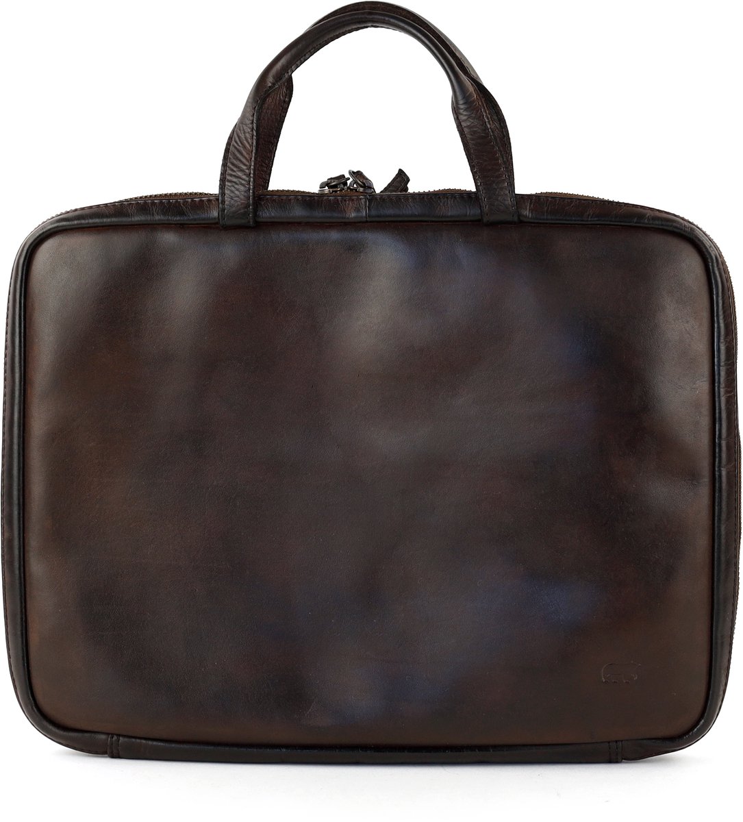 Bear Design Cleo Leren Aktetas - Bruin