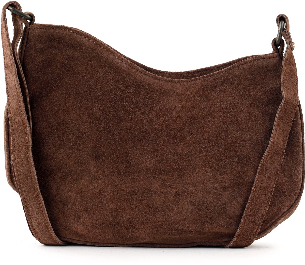 Bear Design Tamara Suede Leren Schoudertas - Choco