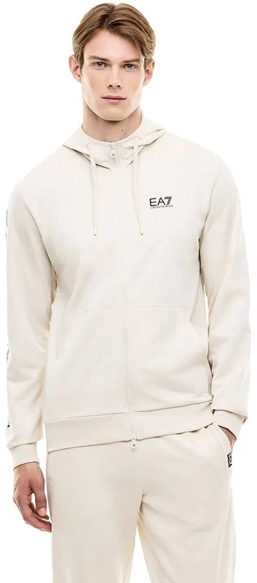 Ea7 Emporio Armani 7m000568_af13512 Sweatshirt Met Rits Wit M Man