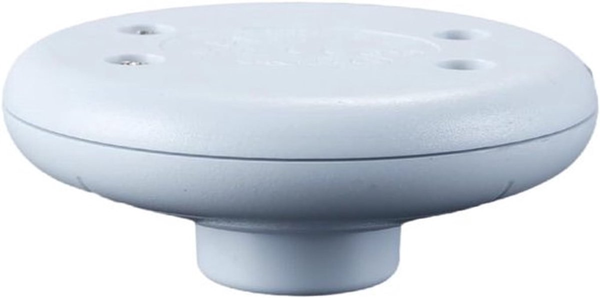 Voetdrukschakelaar 250V/2A - ronde - wit mat - 70x28,5mm - voor 2/3-aderige kabels