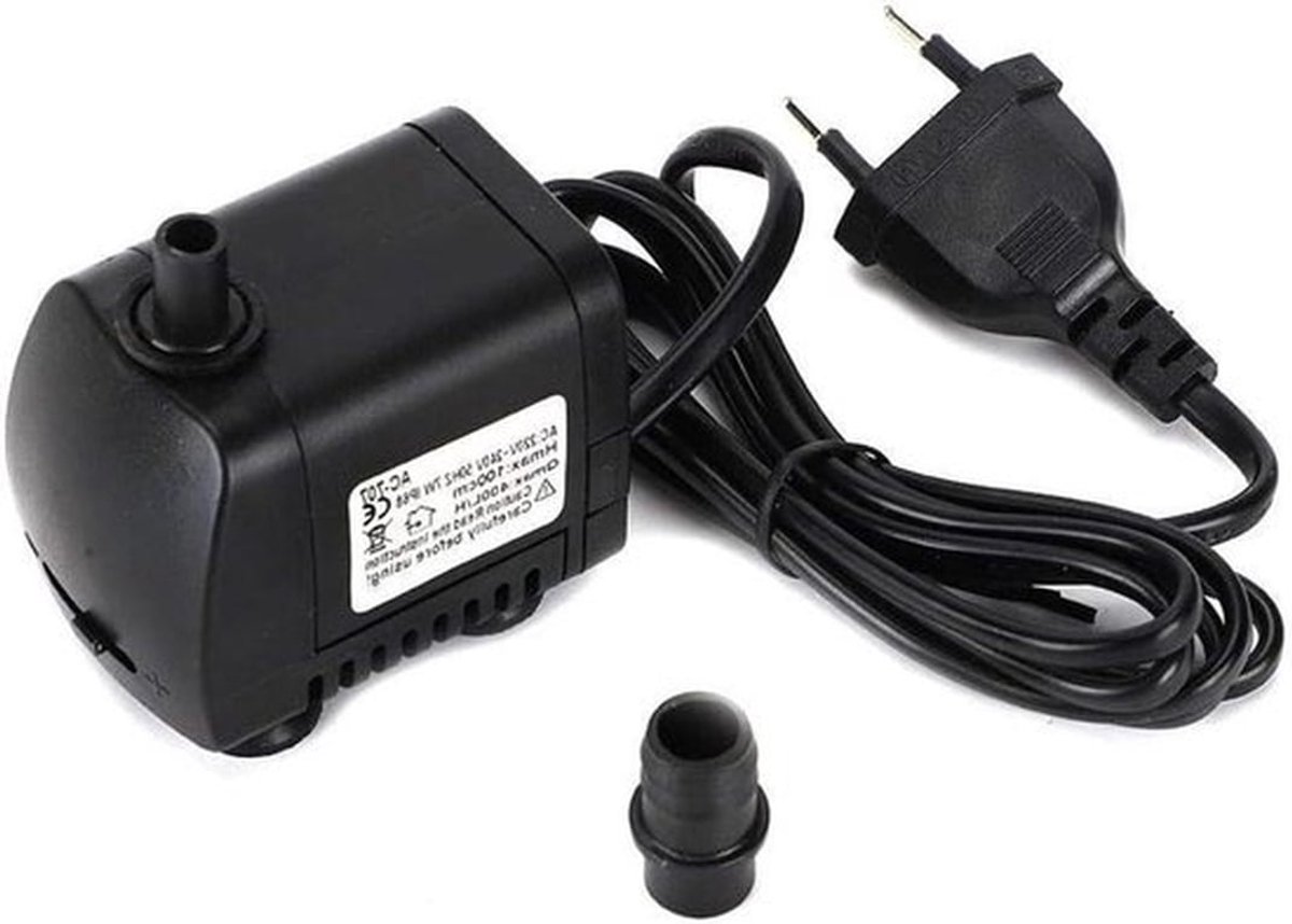 Dompelpomp voor Aquarium en Fontein - Hoge Temperatuurbestendigheid - EU 220-240V - Minitype - Hydrocultuur - Magnetische Rotor - Fluisterstille Waterpomp