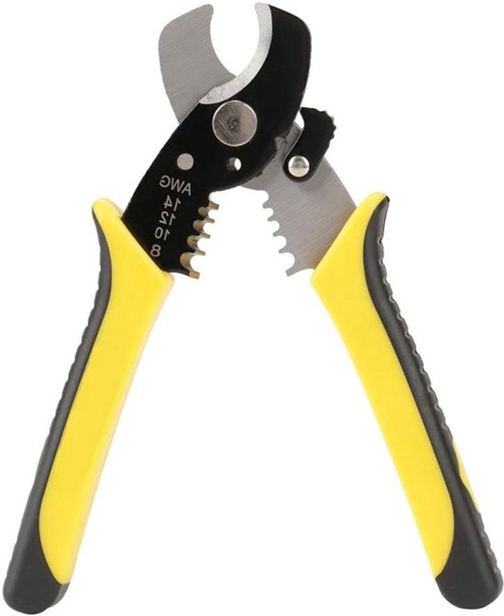 2-in-1 Draadsnijder en Draadstriptang Elektrisch gereedschap voor elektricien RT-6065 Snijden en strippen 2-in-1-functies.
