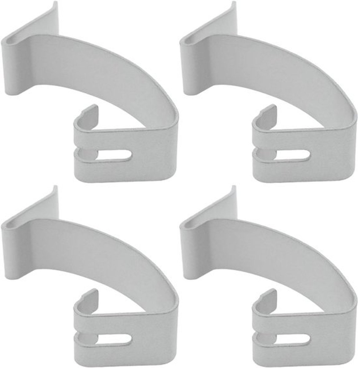 Auto Luchtfilter Cleaner Box Behuizing Clips - Armada - Frontier - 4 stuks - Compatibel - Grijs Model