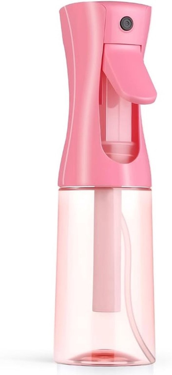 200ml Sprayfles met Fijne Mist, Herbruikbaar en Lekvrij voor Haarverzorging, Gezichtsreiniging en Planten, Kleurverloop in Roze