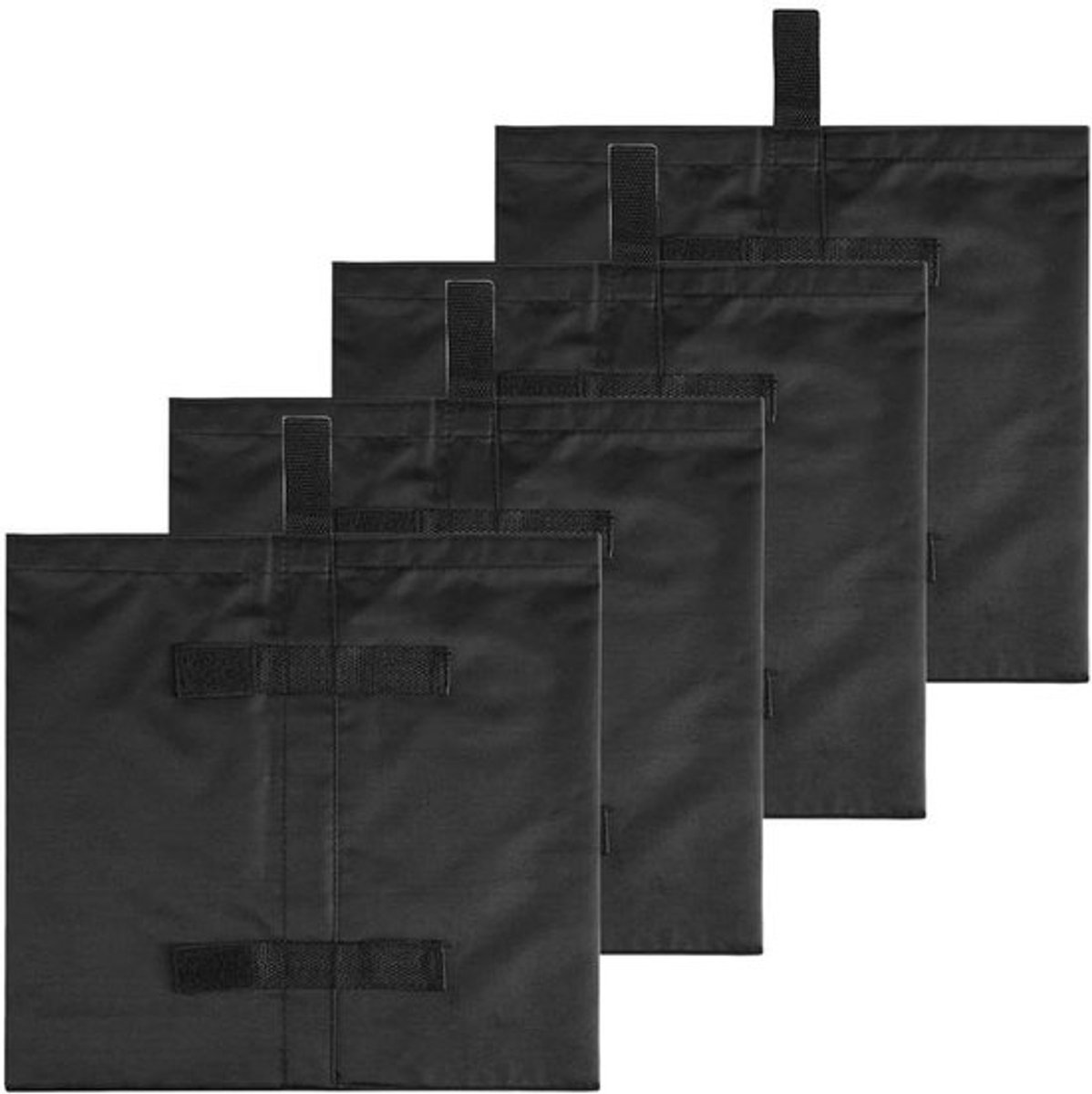 - Tuinhuisje gewichten zakken - Stickerriemen - Pop-up luifel tent - Zonnescherm - Parasol - Trampoline - Verzwaard - Geschikt voor diverse modellen - 4 pack